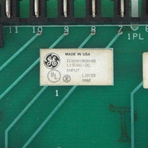 GE FANUC IC600YB804B INPUT MODULE BOARD 115VAC-DC