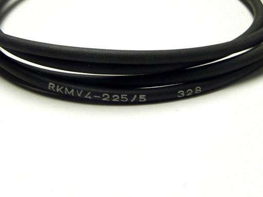 LUMBERG RST4-RKMV4-225/5 CORDSET 4PIN FEMALE 86'' TOTAL LENGTH RST4RKMV4225