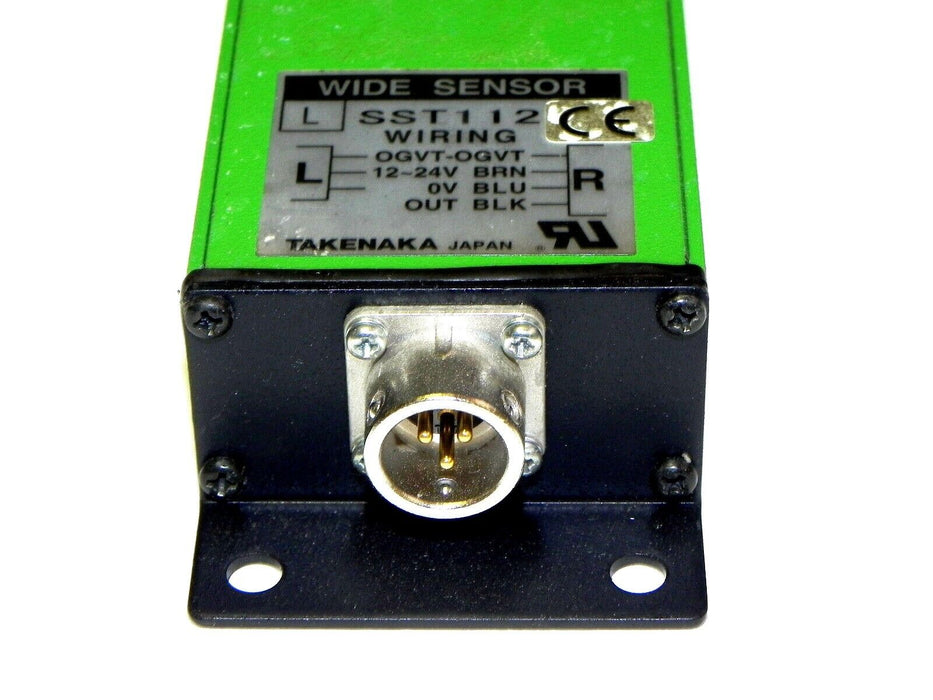 TAKENAKA SST112 LIGHT CURTAIN WIDE TRANSMITTER DETECTING WIDTH 440mm