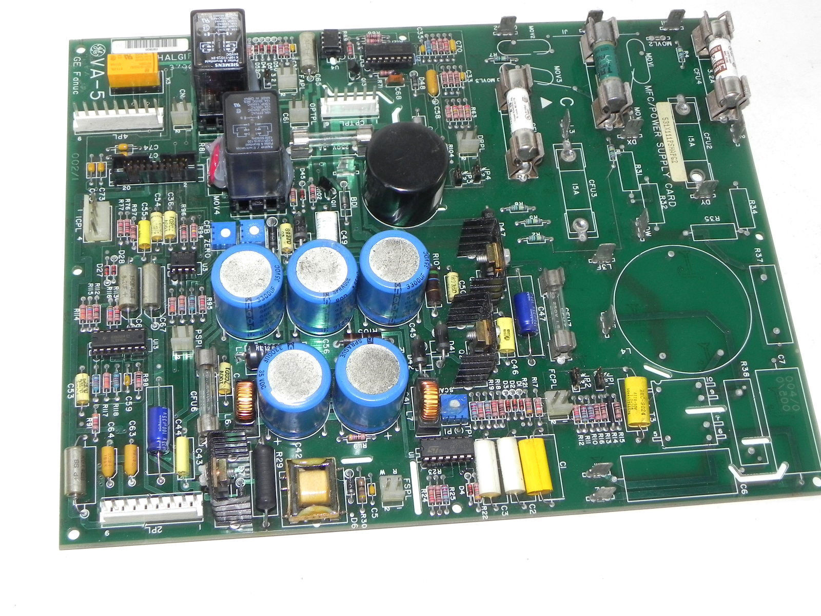 GENERAL ELECTRIC 531X111PSHAPG2 POWER SUPPLY BOARD REPAIRED