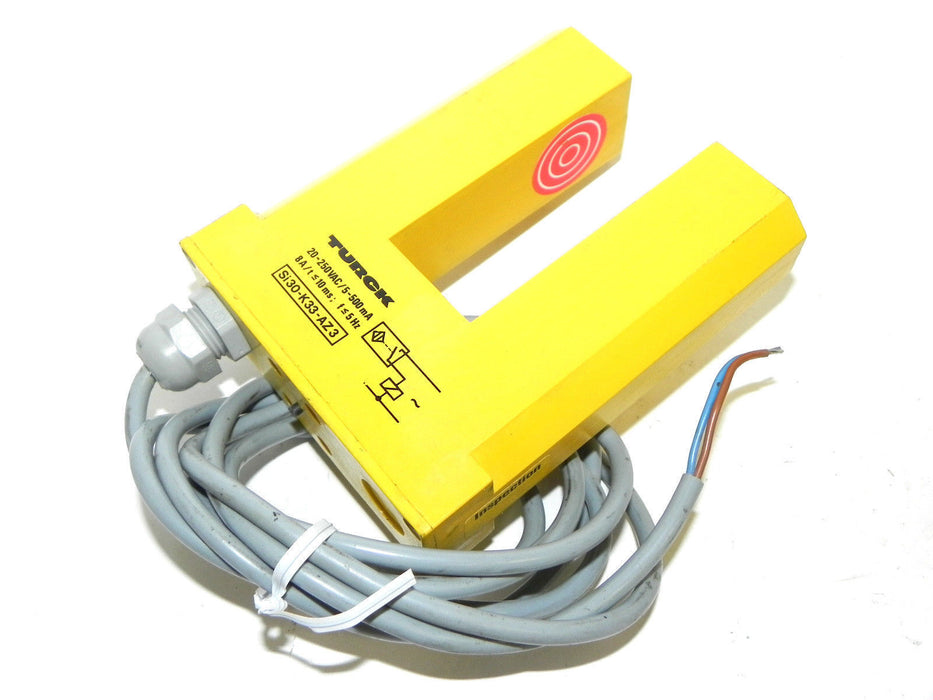 TURCK Si30-K33-AZ3 PROXIMITY SWITCH SI30K33AZ3, 20-250VAC/5-500mA