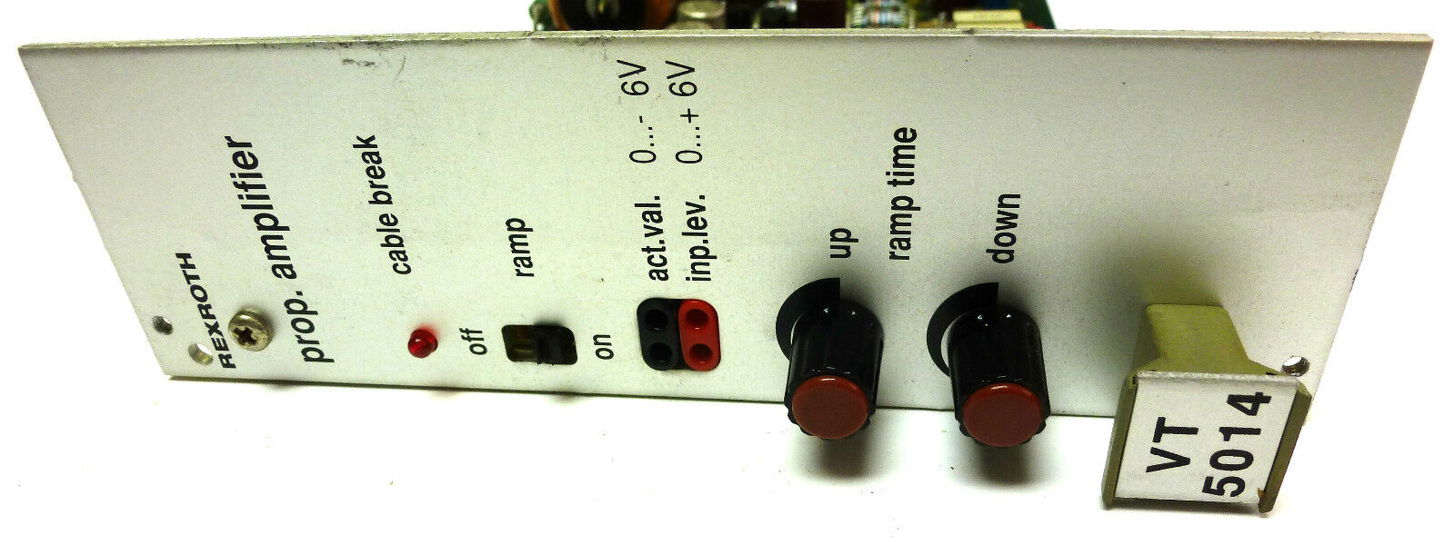 NANNESMANN REXROTH VT5014 PROPORTIONAL AMPLIFIER CARD VT5014S34R1 11110102