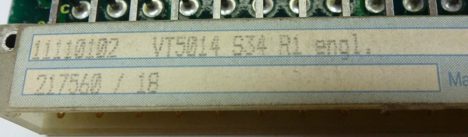 NANNESMANN REXROTH VT5014 PROPORTIONAL AMPLIFIER CARD VT5014S34R1 11110102