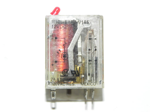 POTTER & BRUMFIELD R10L-E1P2-V185 RELAY 12VDC 120VAC