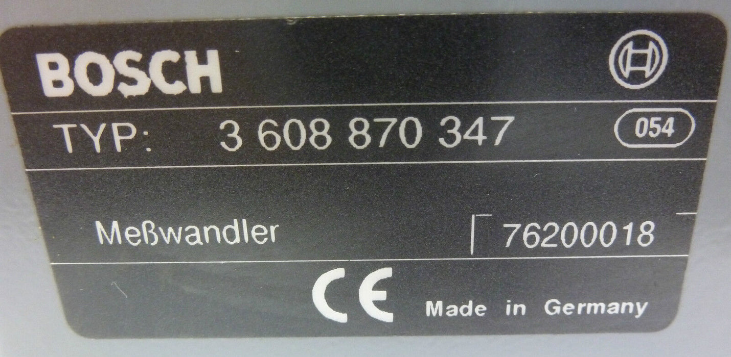 BOSCH 3 608 870 347 MEASUREMENT CONVERTER 3608870347