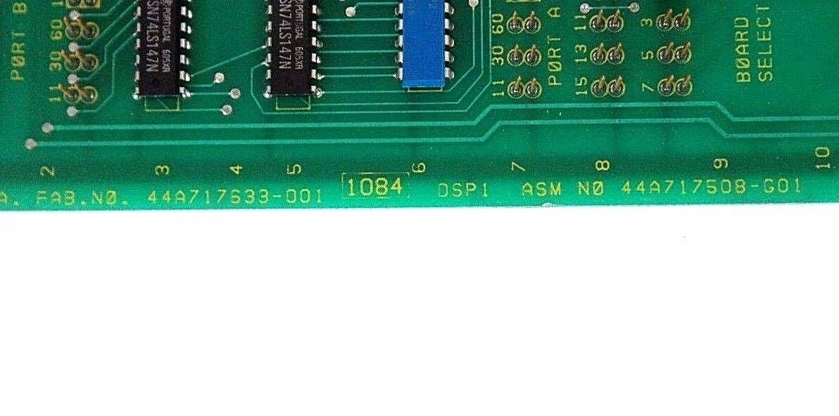 GENERAL ELECTRIC IC600DB710A DUAL SERIAL PORT 44B717368-002/2, IC600DB710