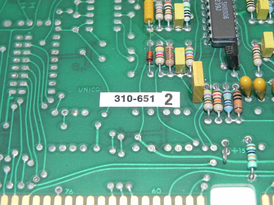 UNICO 310-6512 PC BOARD 3106512