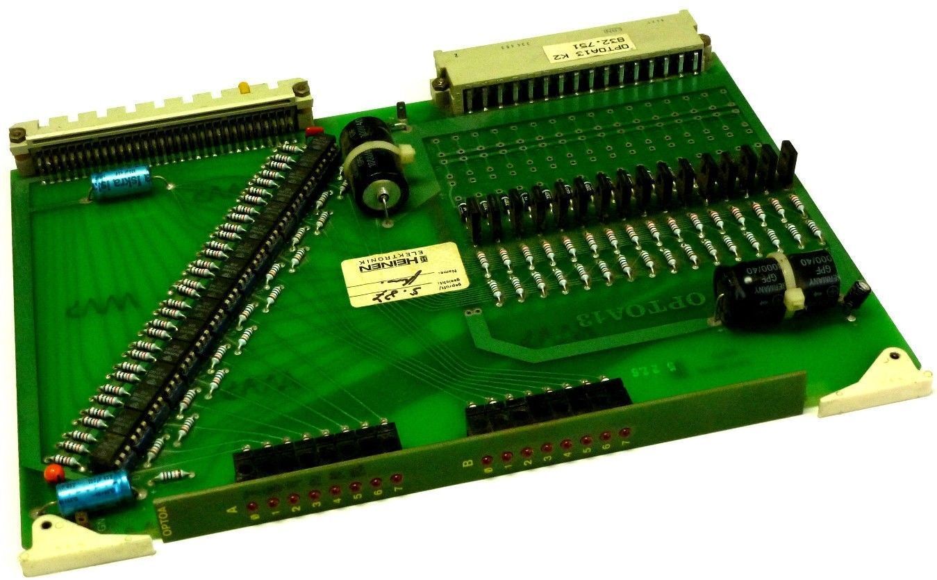 HEINEN ELECTRONIK OPTOA13 K2 832.751 PC BOARD 60923-7.4