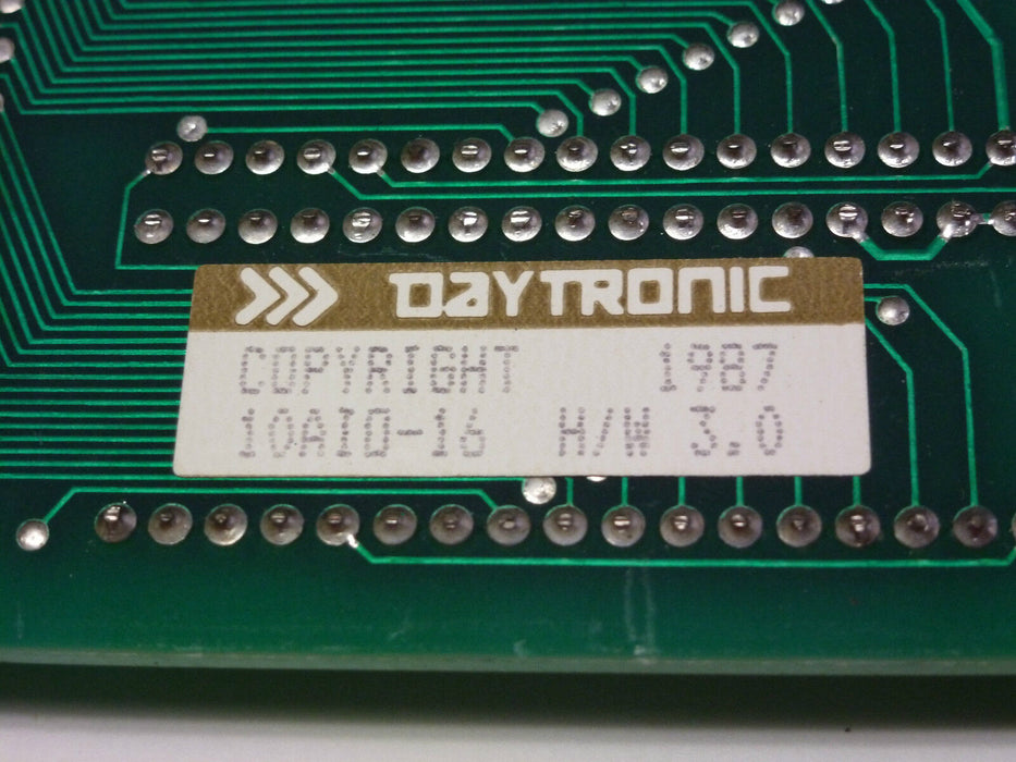 DAYTRONIC 10AI0-16 H/W 3.0 CONTROLLER BOARD 10AI016 10AIO-16 10AIO-16/005