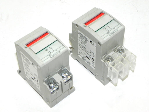 LOT OF 2 FUJI CP32FS/3 CIRCUIT BREAKERS 2P, 3A, 50/60HZ