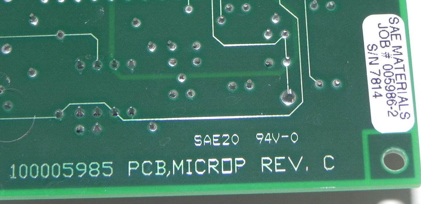 MKS INSTRUMENTS 100005986 ASSY, PCB, MICROP BOARD 100005985
