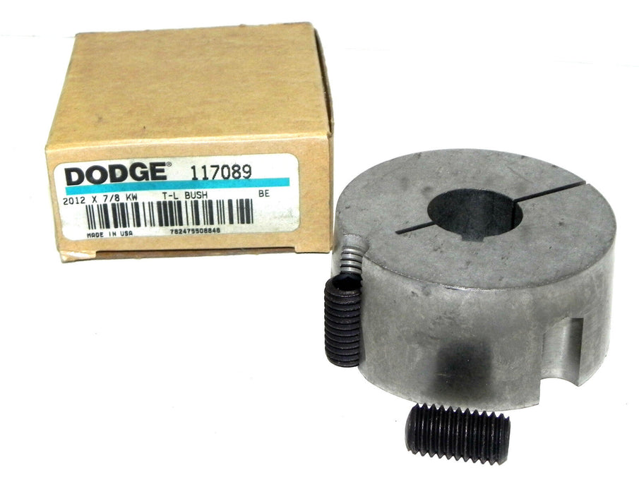 NIB DODGE 117089 TAPER-LOCK BUSHING 2012X7/8 KW