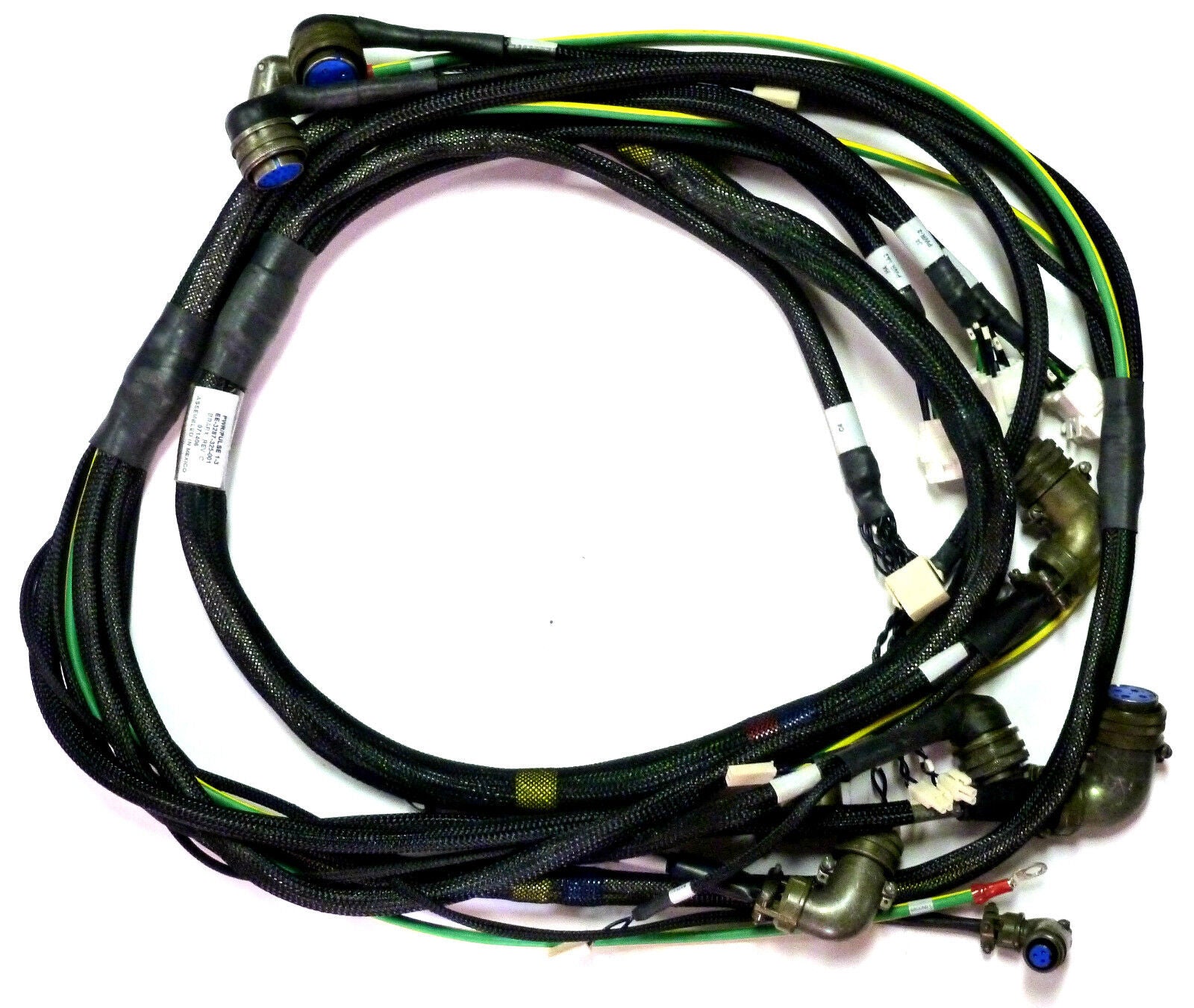 FANUC EE-3287-325-001 REV. C PWR/PULSE 1-3 ROBOT CABLE EE3287325001