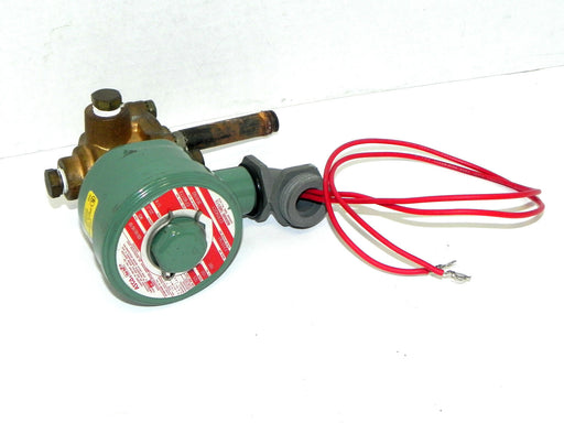 ASCO EF8342C1 VALVE PIPE 1/4'' 20 WATTS, SERIAL NO. F225761, SOL. CAT. EF80172