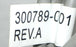 HP 300789-001 REV. A, DB25 MALE PARALLEL PRINTER CABLE 6FT