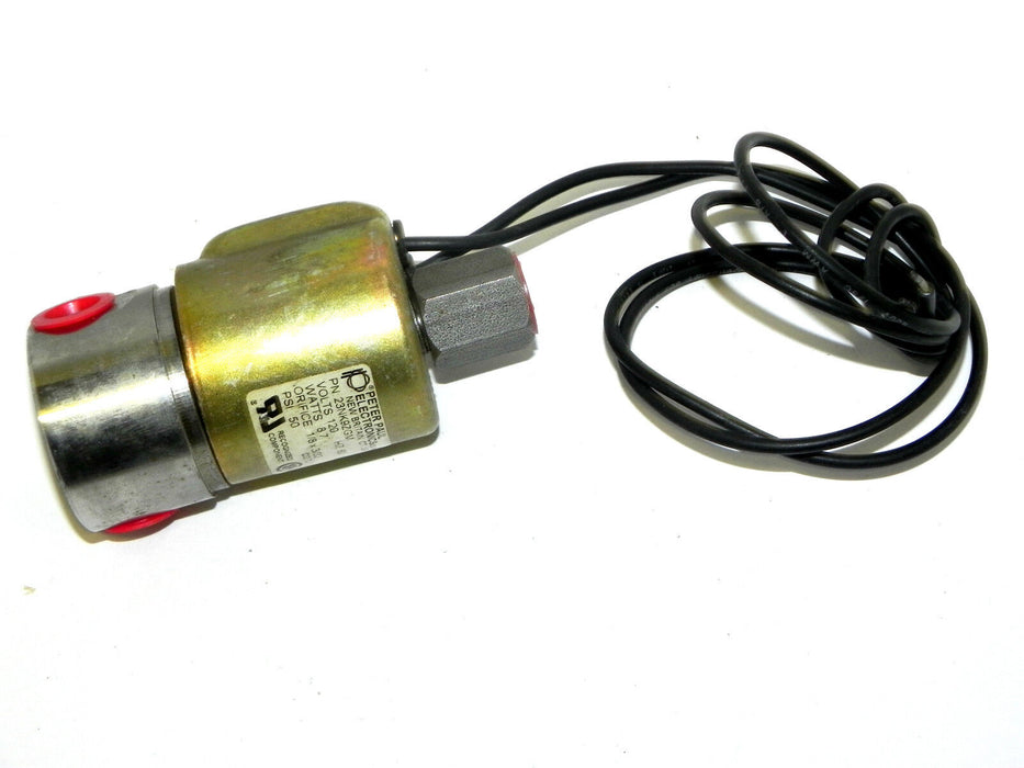 PETER PAUL ELECTRONICS 23NK9ZGM SOLENOID VALVE 120V, ORIFICE 1/8 x 3/32