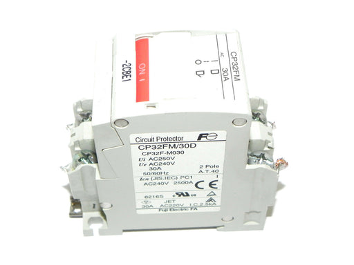 FUJI ELECTRIC CP32FM/30D CIRCUIT BREAKER 30A, CP32FM, CP32F-M030