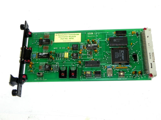 USON CORP 407A HI RESOLUTION TRANSDUCER CONVERTER MODULE