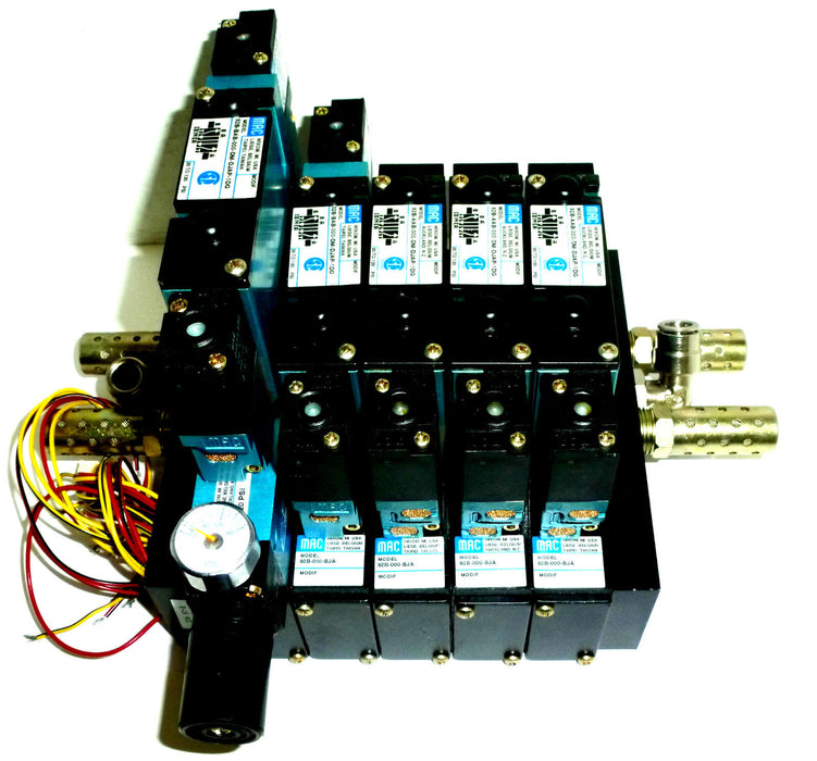 NEW MAC RWE94472A MANIFOLD ASSEMBLY W/ 92B-000-BJA, 92B-BAB-000-DM-DJAP-1DG