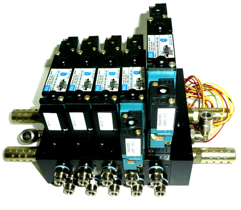 NEW MAC RWE94472A MANIFOLD ASSEMBLY W/ 92B-000-BJA, 92B-BAB-000-DM-DJAP-1DG