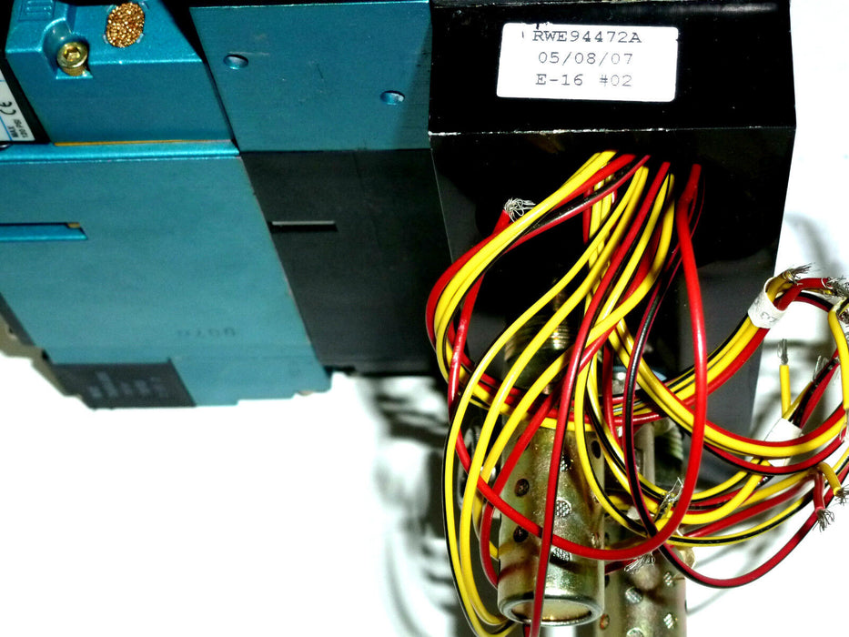 NEW MAC RWE94472A MANIFOLD ASSEMBLY W/ 92B-000-BJA, 92B-BAB-000-DM-DJAP-1DG