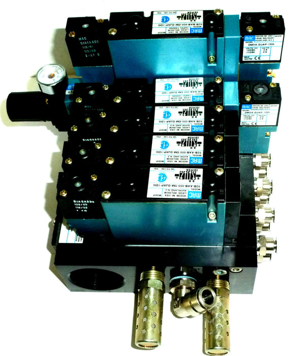 NEW MAC RWE94472A MANIFOLD ASSEMBLY W/ 92B-000-BJA, 92B-BAB-000-DM-DJAP-1DG