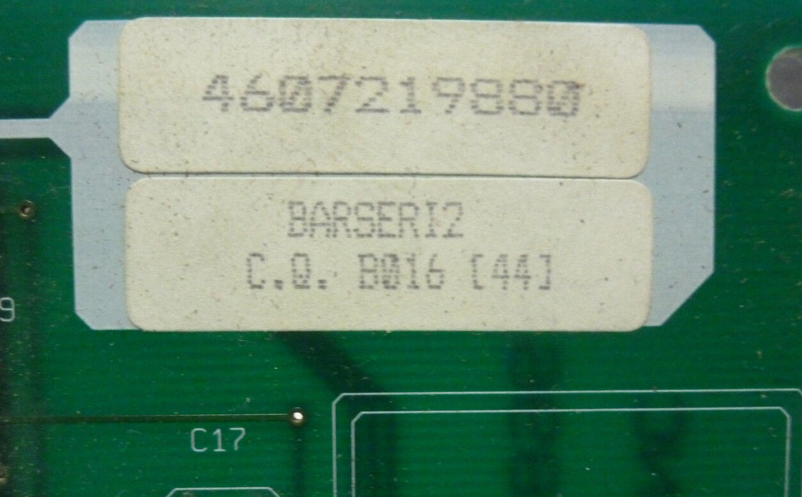 MICRONOVA SNC BARSERI2 1 896 CIRCUIT BOARD C.Q. B016 (44)