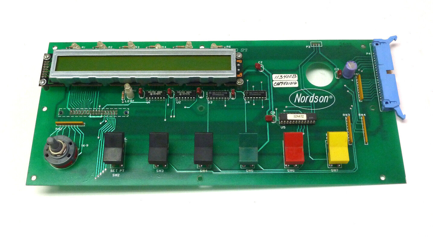 NORDSON P/N 113400B LED DISPLAY BOARD