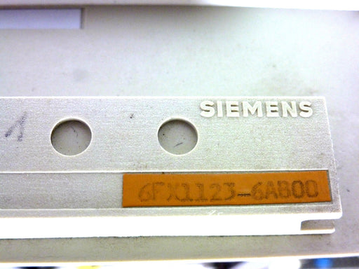 SIEMENS 6ES5-921-3WB13 CPU MODULE W/2 6FX1123-6AB00 MEMORY MODULES 6ES59213WB13