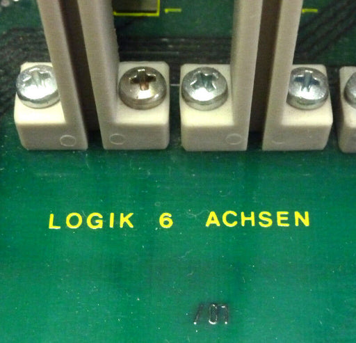 AUSGANGSSTUFE LOGIK 6 ACHSEN CONTROL BOARD NEW