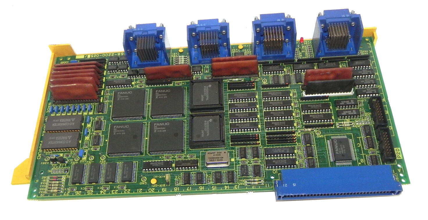 FANUC A16B-2200-0250/06C PC BOARD 4AXIS CONTROL A16B-2200-0250