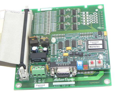 ATLAS COPCO 4231 5012 00 BOARD W/ 9040100117 CABLE 4231501200