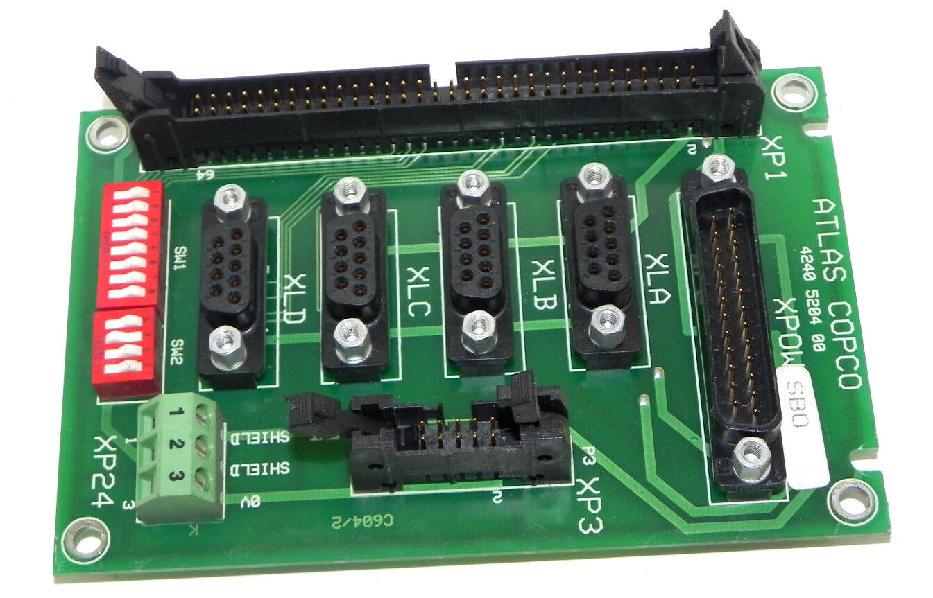 ATLAS COPCO 4240 5204 00 PC BOARD ASSEMBLY 4240520400