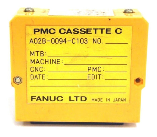 FANUC A02B-0094-C103 PMC CASSETTE C A02B0094C103
