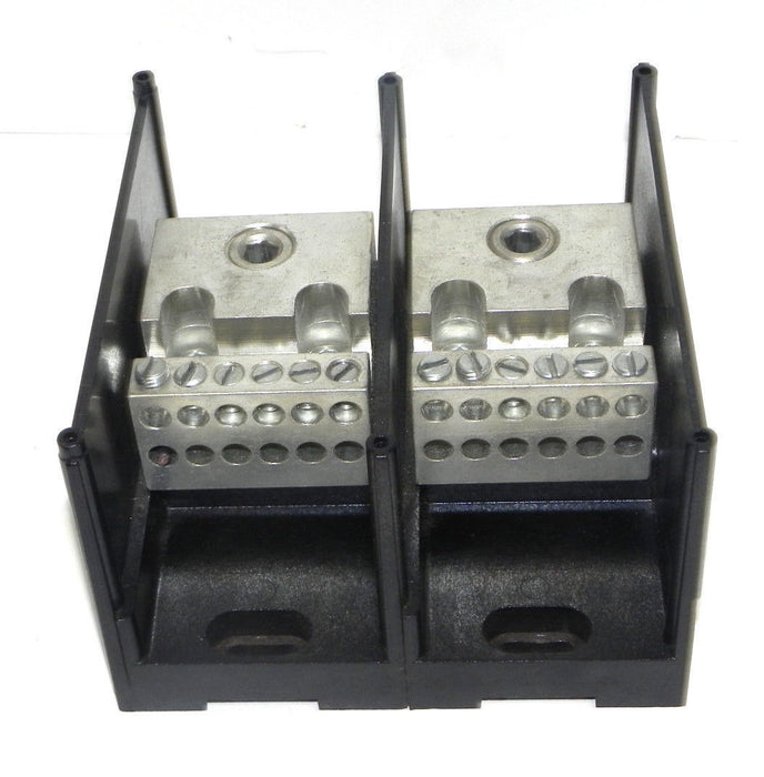 GOULD SHAWMUT 69152 ALUM. POWER DISTRIBUTION BLOCK 2POLE 600V