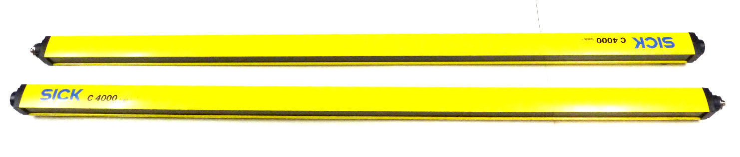 SET OF SICK C40E-1203AG300 (1027961) & C40S-1203AA300 (1027939) LIGHT CURTAINS