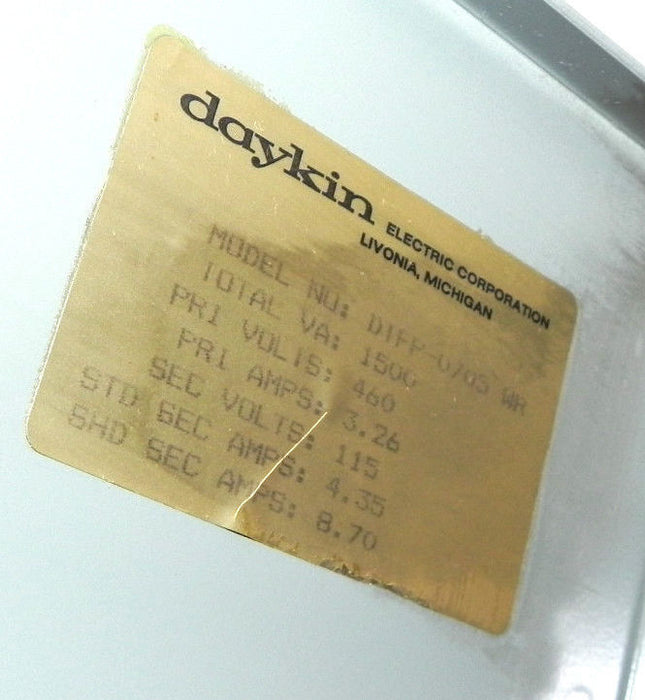 DAYKIN DIFP-0/05 WR TRANSFORMER DIFP0/05WR