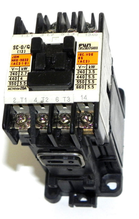 FUjI ELECTRIC SC-0/G CONTACTOR 4GC0F0, SC-O/G (13)