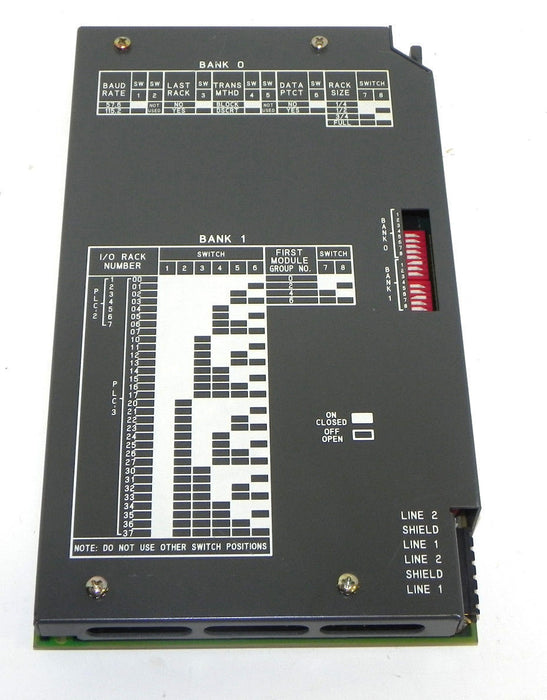 ALLEN BRADLEY 1771-DCM/A DIRECT COMMUNICATION MODULE 1771-DCM FIRMWARE REV. H