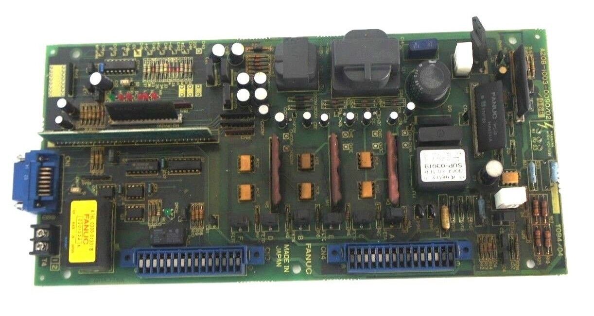FANUC A20B-1003-0090/02/06B PC CONTROL BOARD W/ A20B-2000-0140 A76L-0300-0133/B