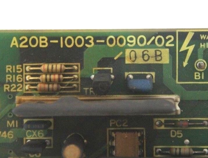FANUC A20B-1003-0090/02/06B PC CONTROL BOARD W/ A20B-2000-0140 A76L-0300-0133/B