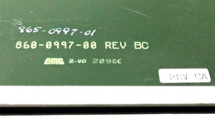 LTX TMU CONTROL 860-0997-00 REV. BC BOARD 865-0097-01 REV. CA