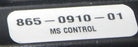 LTX 865-0910-01 MS CONTROL BOARD 860-0910-01 REV. CC LTX SN: 11024987 REV. WC