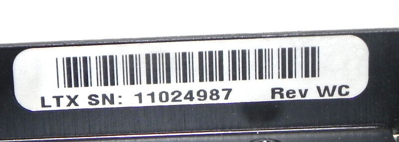 LTX 865-0910-01 MS CONTROL BOARD 860-0910-01 REV. CC LTX SN: 11024987 REV. WC