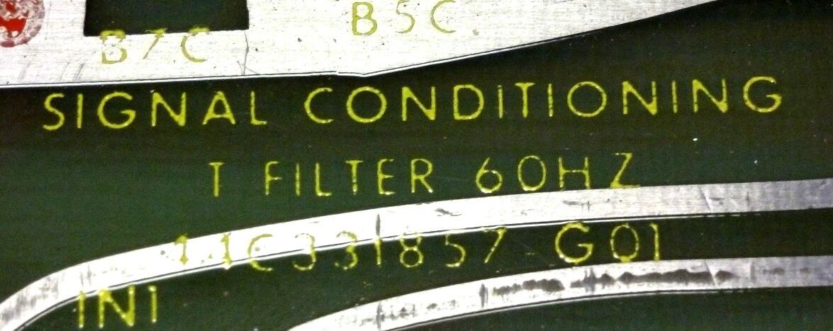 GENERAL ELECTRIC 44C331857-G01 SIGNAL CONDITIONING MODULE 60HZ 44C331857G01