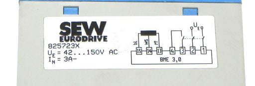 SEW EURODRIVE 825723X RECTIFIER 3.0 BME