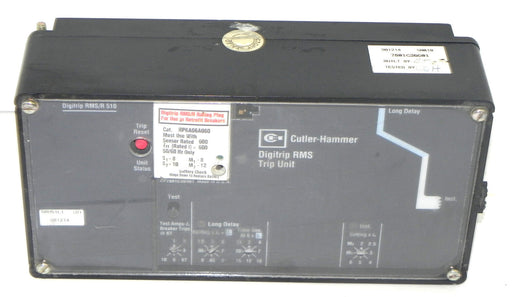 CUTLER-HAMMER DIGITRIP RMS/R 510 DIGITRIP RMS TRIP UNIT 7801C36G01, RP6A06A060