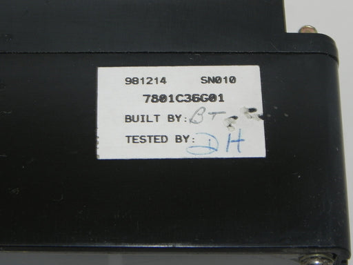 CUTLER-HAMMER DIGITRIP RMS/R 510 DIGITRIP RMS TRIP UNIT 7801C36G01, RP6A06A060