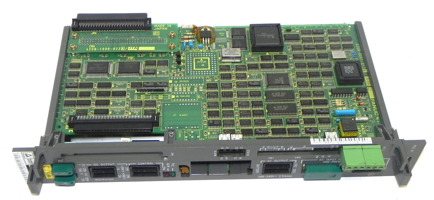 FANUC A16B-1212-0871/18C POWER SUPPLY BOARD W/ A20B-8001-0124/03B BOARD