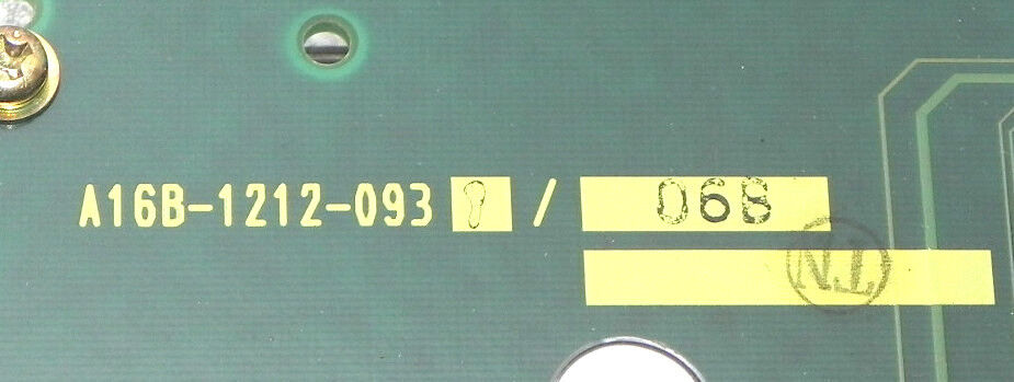 FANUC A16B-1212-0931/06B EMERGENCY STOP CONTROL BOARD A16B-1212-0931